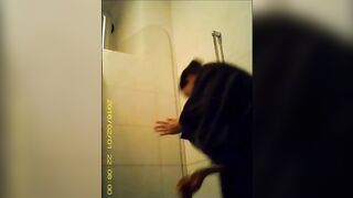 Steffi in the shower