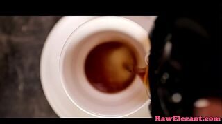 Glam secreatry curvy beautiful MILF assfucked interracially