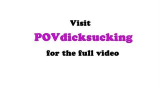Dicksucking gorgeous milf throatfucked by two cocks