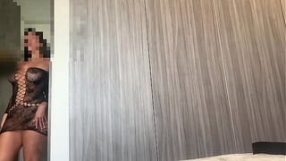 MY COUGAR STEPMOM WEARS LITTLE SHORTS WITH HER HUGE HOT ASS (BIG ASS, CURVY THICK LATINA, BIG TITS)