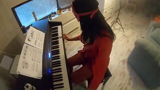 Adventures of MilfyCalla ep 96 First piano lessonToday I had my first piano day. I was already excited. #amateur, #hardcore milf,...