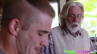 Pervy Stepson Fucking Hot Kinky stepmom Front Stepdad