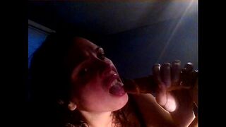 JOI by Sexy beautiful erotic MILF with Assplay