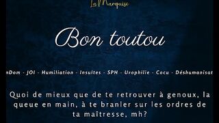 Bon toutou - French audio porn joi femdom