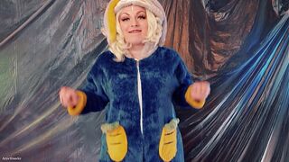 sexy JOI in soft cute pyjama funny video