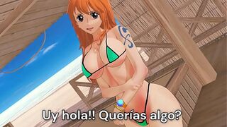 Nami tells you how to jerk off (Joi Spanish) Remake