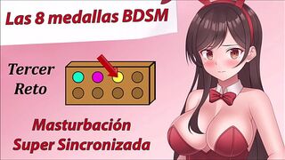 JOI Adventure Rol Hentai - Third BDSM medal - In Spanish