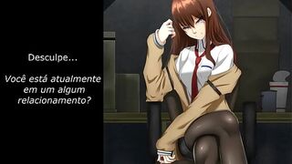 Joi Makise Kurisu CIS Humiliation (Pt-BR)