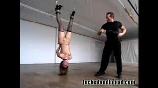 Beautiful college Delilah 1st BDSM!