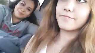 Pretty Big booty latina twerking while cruisin for a bruisin