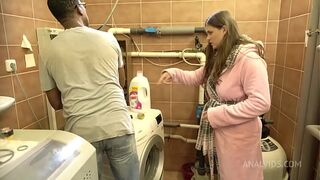 Taylee Wood BDSM DP balls deep Wild interracial, Cum swallow deepthroat NF115