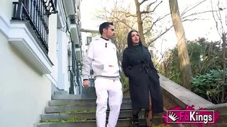 GANGBANG, beautiful erotic MILF, Gerontophilia and very good porn with Albaan, Nelia Estrada, Vicky Brent and Vanesa Merino in FAKings