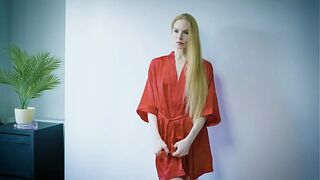 Hot gangbang with the hot curvy MILF from Austria