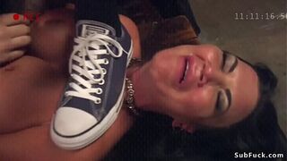 Huge tits mature sexy MILF dp gangbang fucked