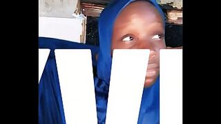 Sexyrita bathing, playing with coca cola bottle in her pussy,also getting fucked with BBC mature sexy milf dick ,under hijab