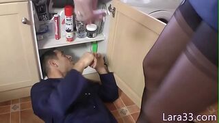 Bigtits hardcore milf rides cock in closeup action