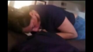 Old sexy MILF Loves Sucking Black Dick