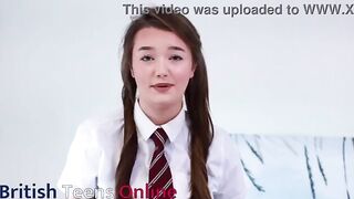 British Student Mocks Your Small Cock In This JOI