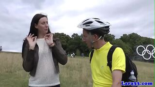 Classy british sexy milf in boots pussylicked