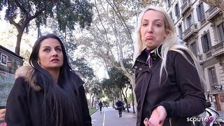 GERMAN SCOUT - BIG TITS BEAUTIFUL SEXY LATINA curvy beautiful MILF BIANKA SEDUCE TO FUCK FOR CASH