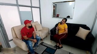 I fuck my stepmother's friend while she visits her and I fulfilled my sexual fantasy by fucking a HOT mature sexy MILF - Porn in Spanish