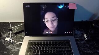 Spanish sexy MILF porn actress fucks a fan on webcam (VOL III). Leyva Hot ctdx