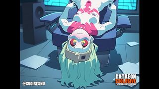 After party fun with Rebecca Spanish