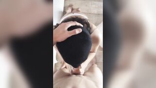 Is she the biggest slut in the world? What a great blowjob