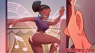 The Drum section queen! Sexy erotic Brazilian Carnival Hentai