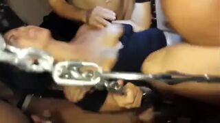 HUSBAND FILMS SEXY WIFE GETTING GANGBANGED