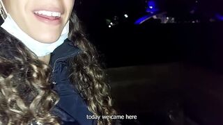 I fuck thick Latina in public at the Planetarium of Buenos Aires Argentina