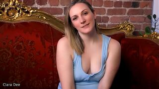 Sissy Hot wife Date Night Pegging and Pussy Eating - Clara Dee POV Virtual Sex