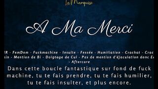 A ma Merci - French dirty talk joi femdom audio asmr
