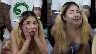She shouldn't have bet his ass on Argentina (2-1) His Arab friend gives him what he deserves