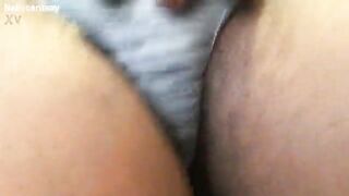 Fat Pussy Eats Her Panties