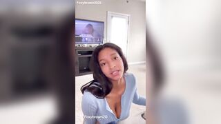 POV Sexy Ebony slut BEGGING for cum on face