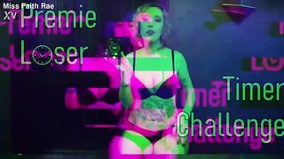 Premie Loser Timer Challenge - Preview - Premature Ejaculation Humiliation Femdom POV JOI Game by Miss Faith Rae with Jerk Off Instructions and Cum Countdown - HD 1080p MP4