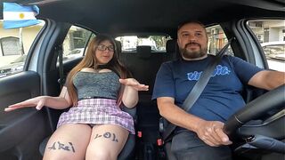 Ari Lol gets on the ride in Buenos Aires - Argentina and gets screwed