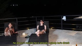 I CHEAT ON MY HUSBAND WITH A YOUNG WAITER AT THE HOTEL AND HE CATCHES US