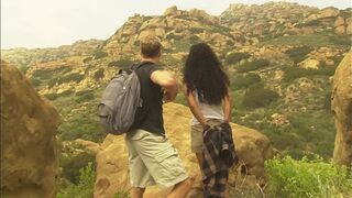 Black curvy beautiful milf Dee fucked in outdoor by Seth Dickens