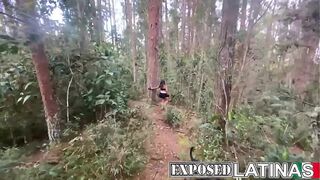 ExposedLatinas - I fuck my neighbour sexy beautiful MILF in the woods - Alexa Lewis