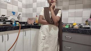 Desi girl came back from college and got fucked by her step brother, Hindi audio