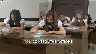 Petite college girls are so slutty and wild for the professor