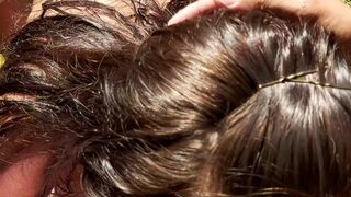 Toma sol mientras me hace garganta profunda y corrida en la boca