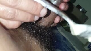 Mamando verga con helado