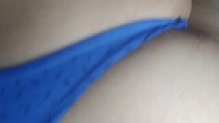 Puta follando y hablando por celular, casi nos descubren