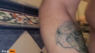 ????✊foamy handjob in the shower✊????