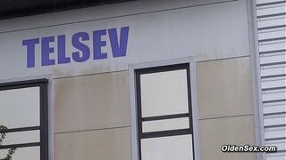 French business mature lady fucked