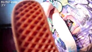 Giantess Dominates Foot Slave