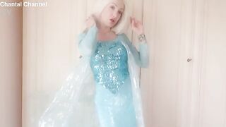 Come to undress the beautiful Elsa from FROZEN